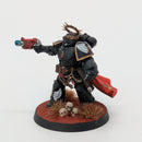 Warhammer 40k: Space Marines Blood Angels Captain - Pro Painted (BC094)