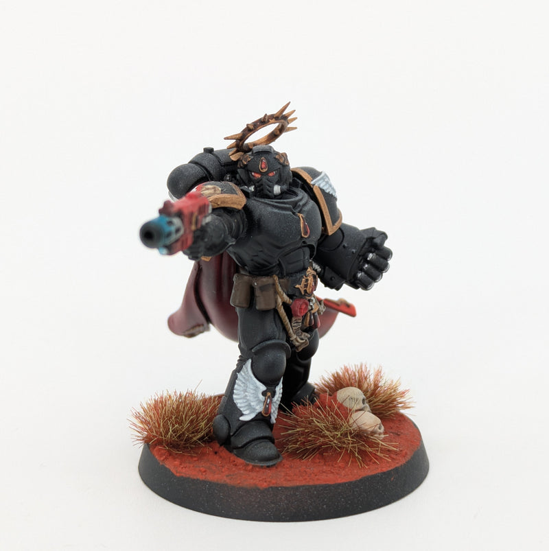 Warhammer 40k: Space Marines Blood Angels Captain - Pro Painted (BC094)