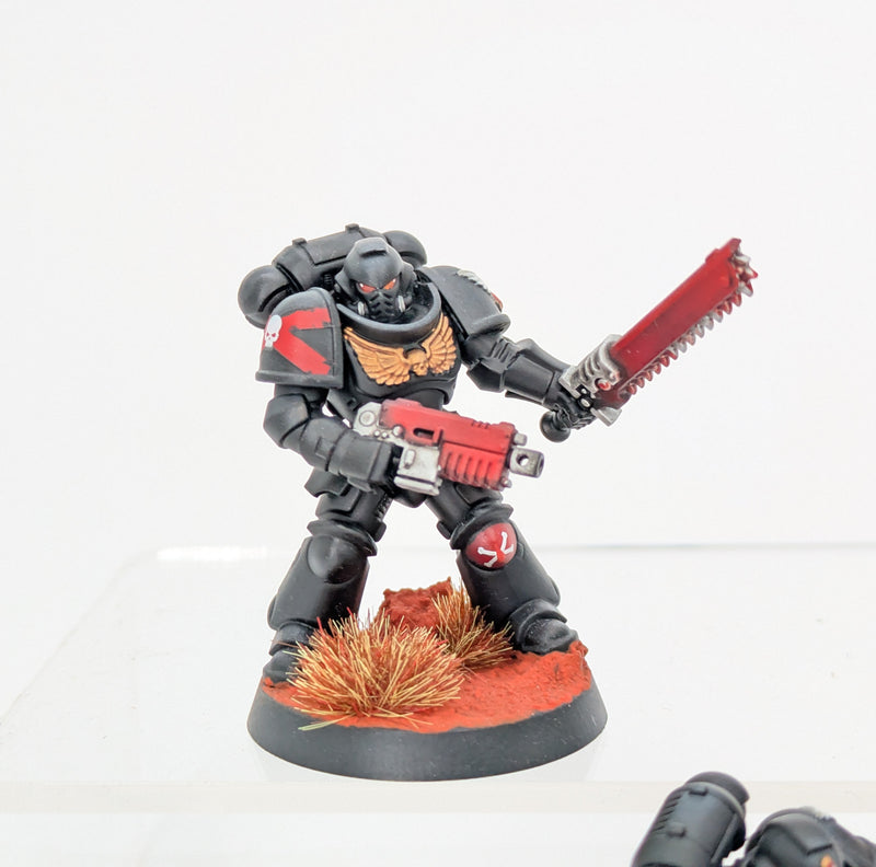 Warhammer 40k: Space Marines Blood Angels Death Company Intercessors - Pro Painted (AF069)