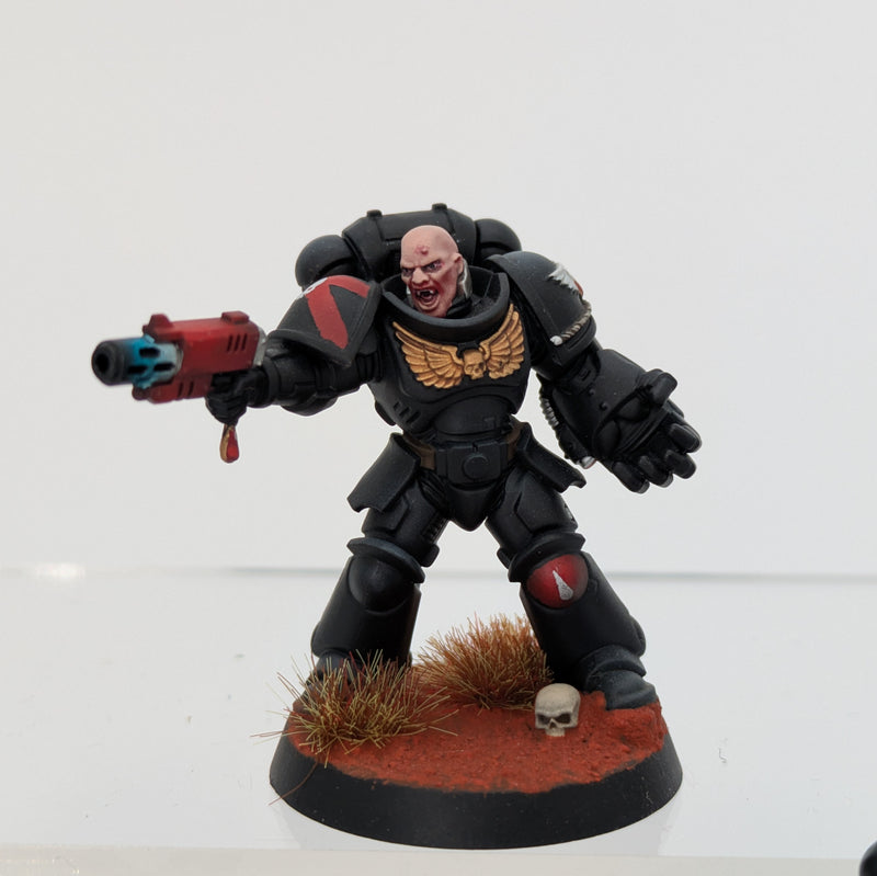 Warhammer 40k: Space Marines Blood Angels Death Company Intercessors - Pro Painted (AF069)