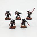 Warhammer 40k: Space Marines Blood Angels Death Company Intercessors - Pro Painted (AW119)