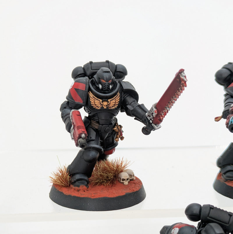 Warhammer 40k: Space Marines Blood Angels Death Company Intercessors - Pro Painted (AW119)