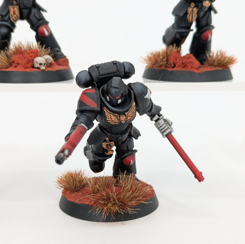 Warhammer 40k: Space Marines Blood Angels Death Company Intercessors - Pro Painted (AW119)