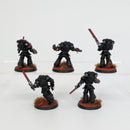 Warhammer 40k: Space Marines Blood Angels Death Company Intercessors - Pro Painted (AW119)