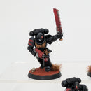 Warhammer 40k: Space Marines Blood Angels Death Company Intercessors - Pro Painted (AJ065)