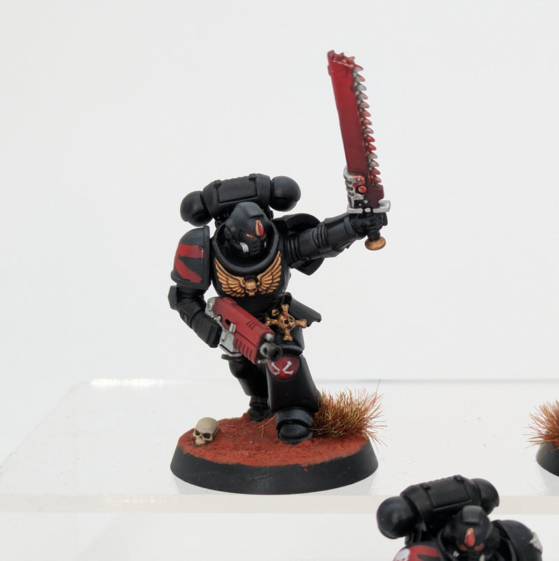 Warhammer 40k: Space Marines Blood Angels Death Company Intercessors - Pro Painted (AJ065)