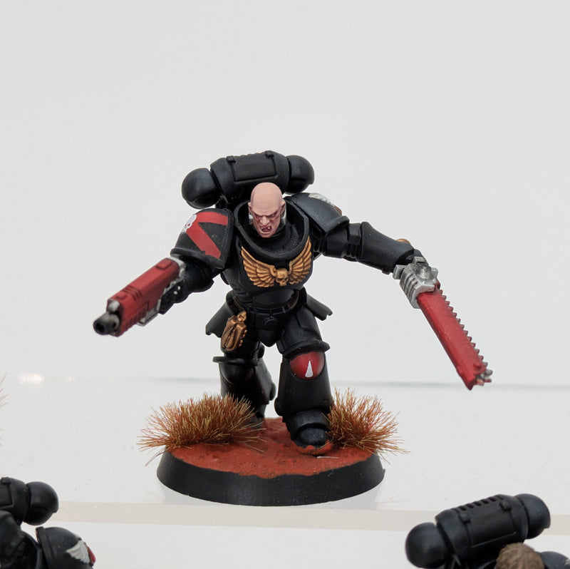 Warhammer 40k: Space Marines Blood Angels Death Company Intercessors - Pro Painted (AJ065)