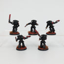 Warhammer 40k: Space Marines Blood Angels Death Company Intercessors - Pro Painted (AJ065)