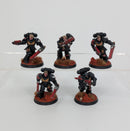 Warhammer 40k: Space Marines Blood Angels Death Company Intercessors - Pro Painted (AI074)