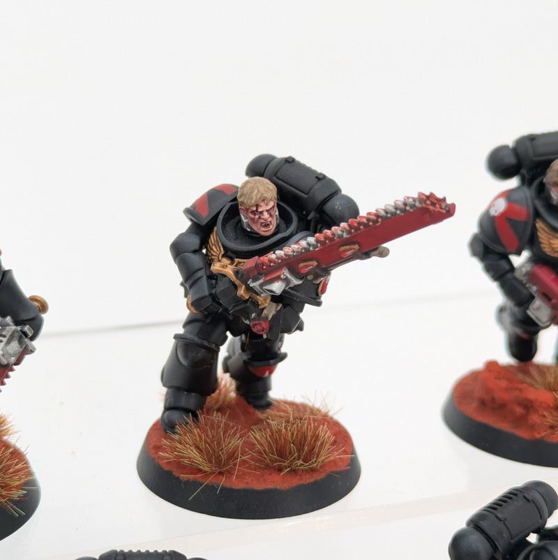 Warhammer 40k: Space Marines Blood Angels Death Company Intercessors - Pro Painted (AI074)