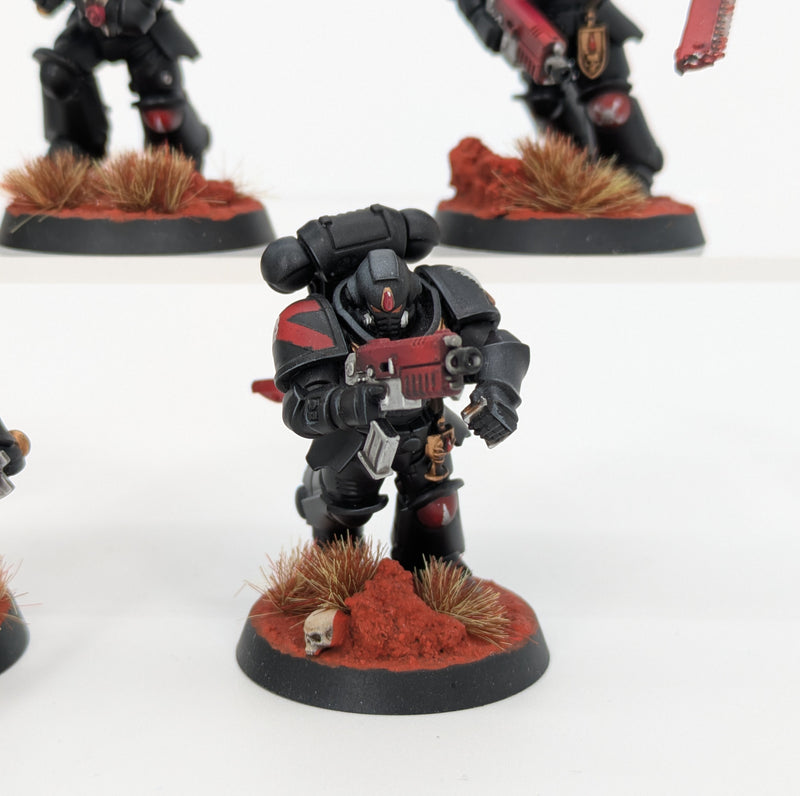 Warhammer 40k: Space Marines Blood Angels Death Company Intercessors - Pro Painted (AI074)