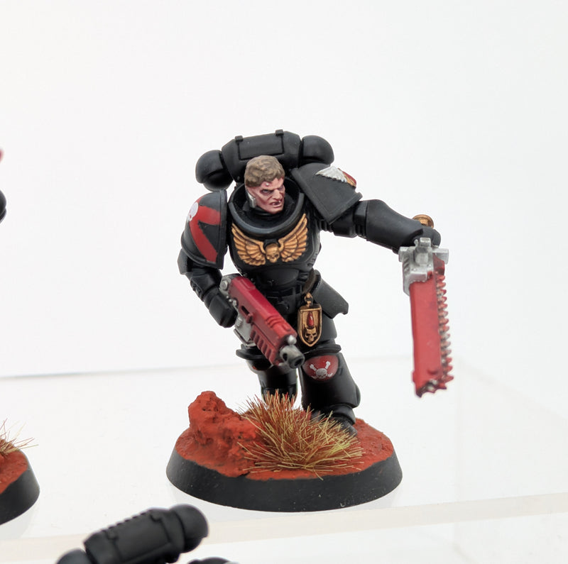 Warhammer 40k: Space Marines Blood Angels Death Company Intercessors - Pro Painted (AI074)