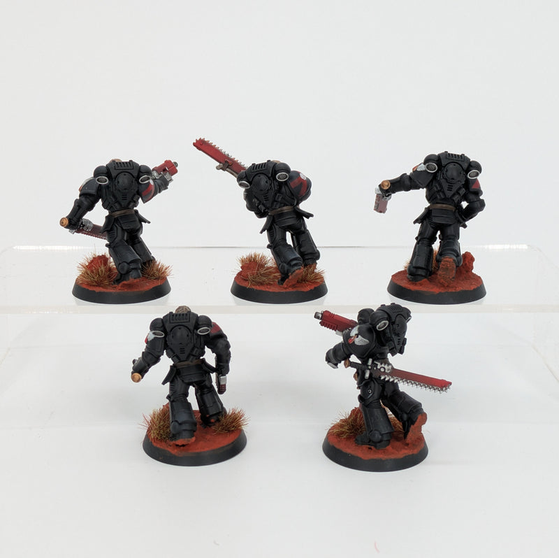 Warhammer 40k: Space Marines Blood Angels Death Company Intercessors - Pro Painted (AI074)