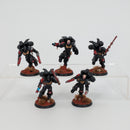 Warhammer 40k: Space Marines Blood Angels Jump Pack Intercessors - Pro Painted (AT061)