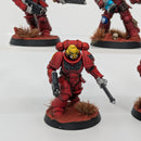 Warhammer 40k: Space Marines Blood Angels Assault Intercessors - Pro Painted (AW143)