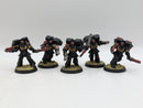 Warhammer 40k: Space Marine Blood Angels Converted Jump Pack Intercessors - Well Painted (AE113)