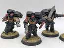 Warhammer 40k: Space Marine Blood Angels Converted Jump Pack Intercessors - Well Painted (AE113)