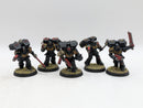 Warhammer 40k: Space Marine Blood Angels Converted Jump Pack Intercessors - Well Painted (AT015)