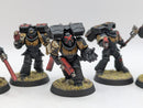 Warhammer 40k: Space Marine Blood Angels Converted Jump Pack Intercessors - Well Painted (AT015)