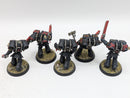 Warhammer 40k: Space Marine Blood Angels Converted Jump Pack Intercessors - Well Painted (AT015)