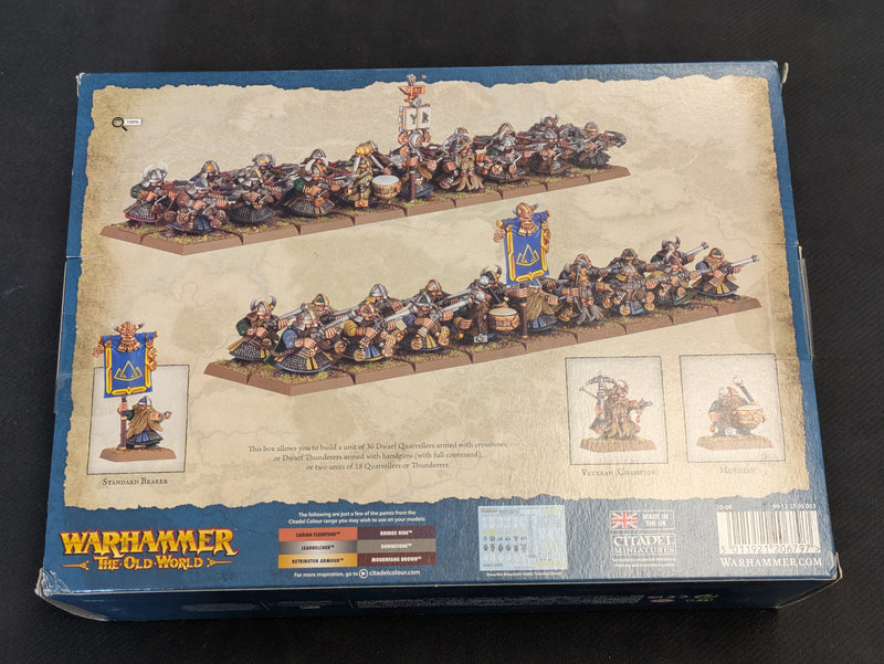 Warhammer The Old World: Dwarfen Mountain Holds Quarrellers (AV273)