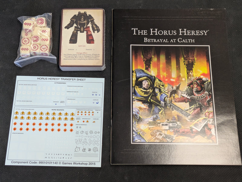 Warhammer Horus Heresy: Betrayal at Calth and Burning of Prospero Game Sets (AV283)