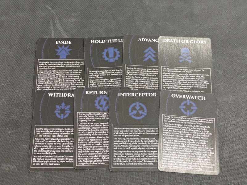 Warhammer Horus Heresy: Pre-order Bonus Reaction Tokens (BB501)