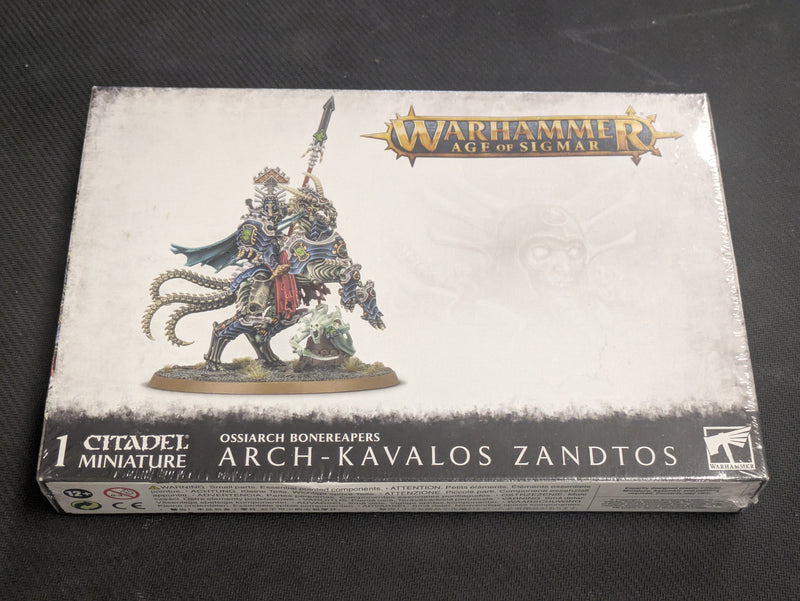 Warhammer Age of Sigmar: Ossiarch Bonereapers Arch-Kavalos Zandtos (BB524)