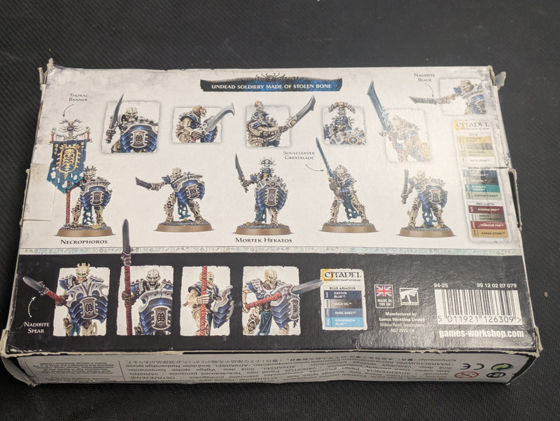 Warhammer Age of Sigmar: Ossiarch Bonereapers Mortek Guard (BB526)