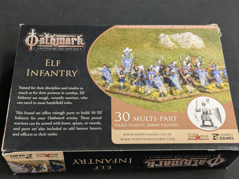 Oathmark: Elf Infantry - Missing Bases (BD102)