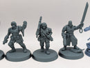 Warhammer 40k: Astra Militarum Cadian Command Squad and Castellan (AI046)