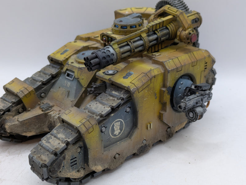 Warhammer Horus Heresy: Space Marines Imperial Fists Sicaran Punisher - Well Painted (AR037)