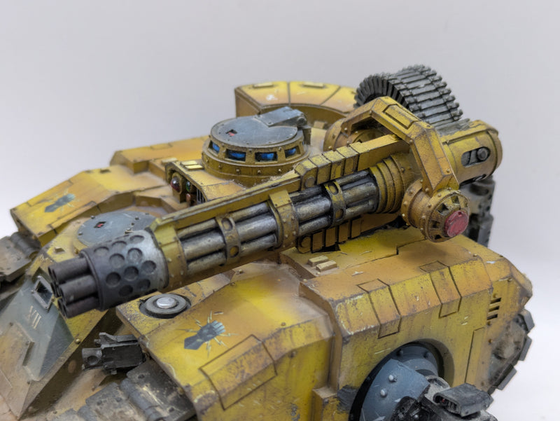Warhammer Horus Heresy: Space Marines Imperial Fists Sicaran Punisher - Well Painted (AR037)