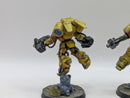 Warhammer 40k: Space Marines Imperial Fists Inceptors - Well Painted (AC128)