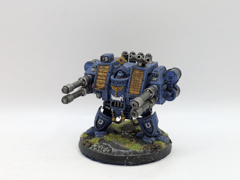 Warhammer 40k: Space Marines Venerable Dreadnought with Mortis Autocannon (AD077)