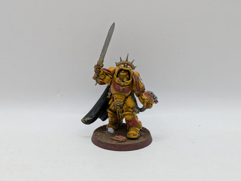 Warhammer 40k: Space Marine Imperial Fists Gravis Captain (AI064)