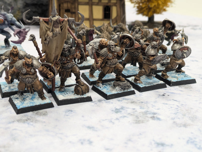 Warhammer The Old World: Warriors of Chaos Norsca Army - Well Painted (AB782)