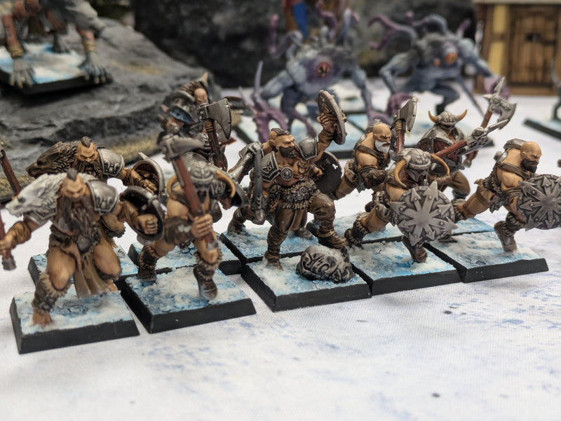 Warhammer The Old World: Warriors of Chaos Norsca Army - Well Painted (AB782)