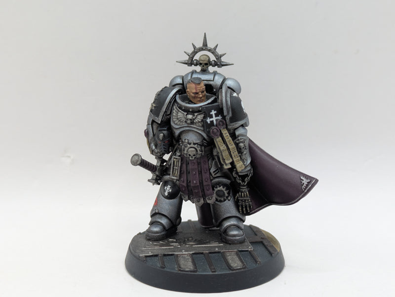 Warhammer 40k: Space Marine Lieutenant Amulius - Well Painted (AI175)