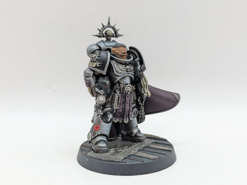 Warhammer 40k: Space Marine Lieutenant Amulius - Well Painted (AI175)