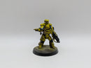 Warhammer 40k: Space Marine Imperial Fists Lieutenant (AJ043)