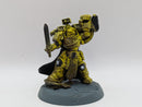 Warhammer 40k: Space Marine Imperial Fists Gravis Captain Conversion (AZ227)