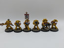 Warhammer 40k: Space Marine Firstborn Imperial Fists Tactical Marines - Well Painted (AJ128)