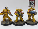 Warhammer 40k: Space Marine Firstborn Imperial Fists Tactical Marines - Well Painted (AJ128)