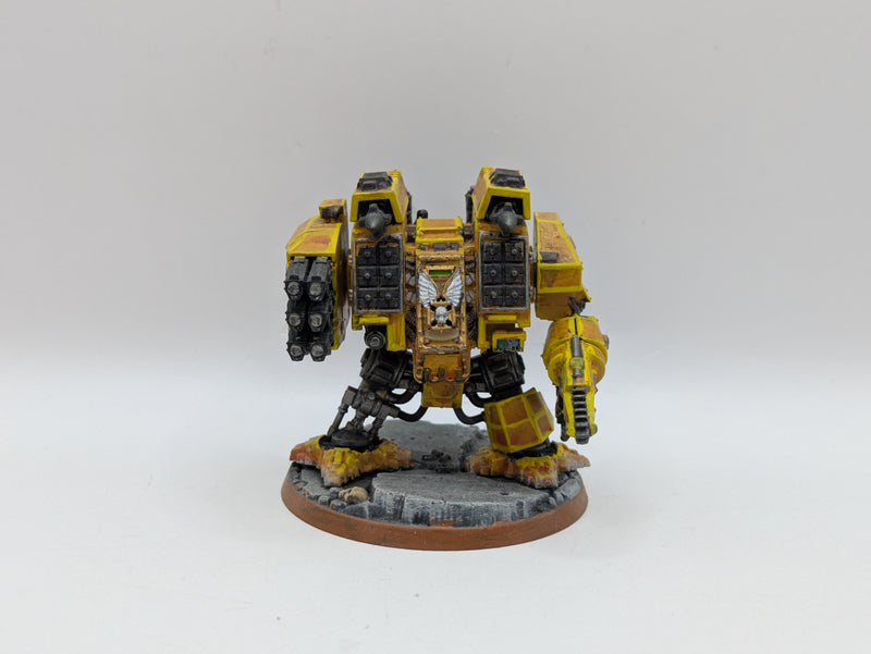 Warhammer 40k: Space Marines Imperial Fists Ironclad Dreadnought (AD102)