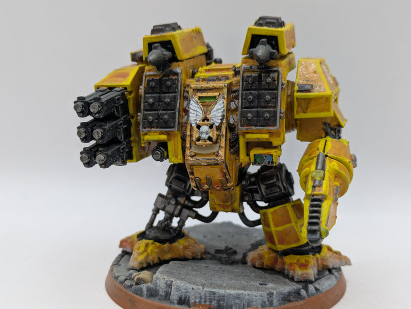 Warhammer 40k: Space Marines Imperial Fists Ironclad Dreadnought (AD102)