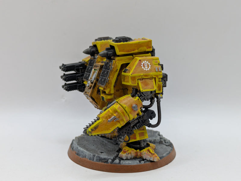 Warhammer 40k: Space Marines Imperial Fists Ironclad Dreadnought (AD102)