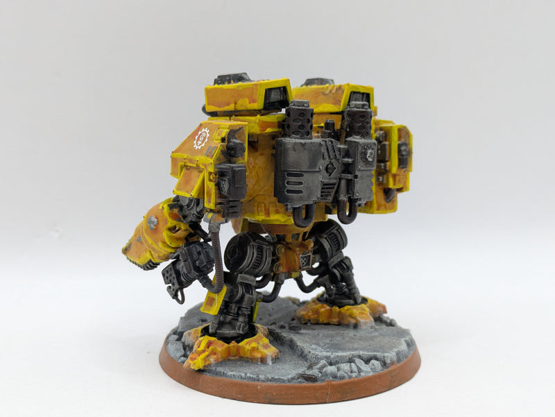 Warhammer 40k: Space Marines Imperial Fists Ironclad Dreadnought (AD102)