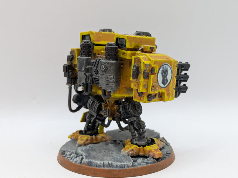 Warhammer 40k: Space Marines Imperial Fists Ironclad Dreadnought (AD102)