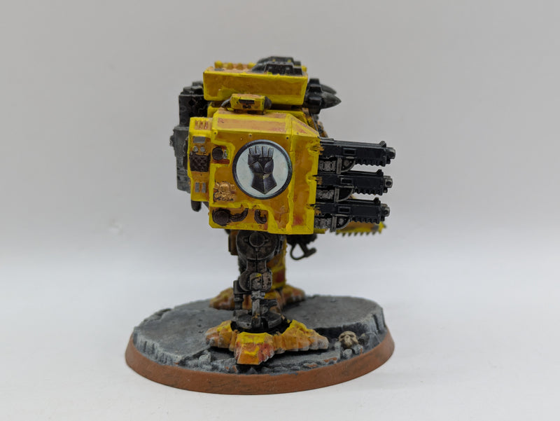 Warhammer 40k: Space Marines Imperial Fists Ironclad Dreadnought (AD102)